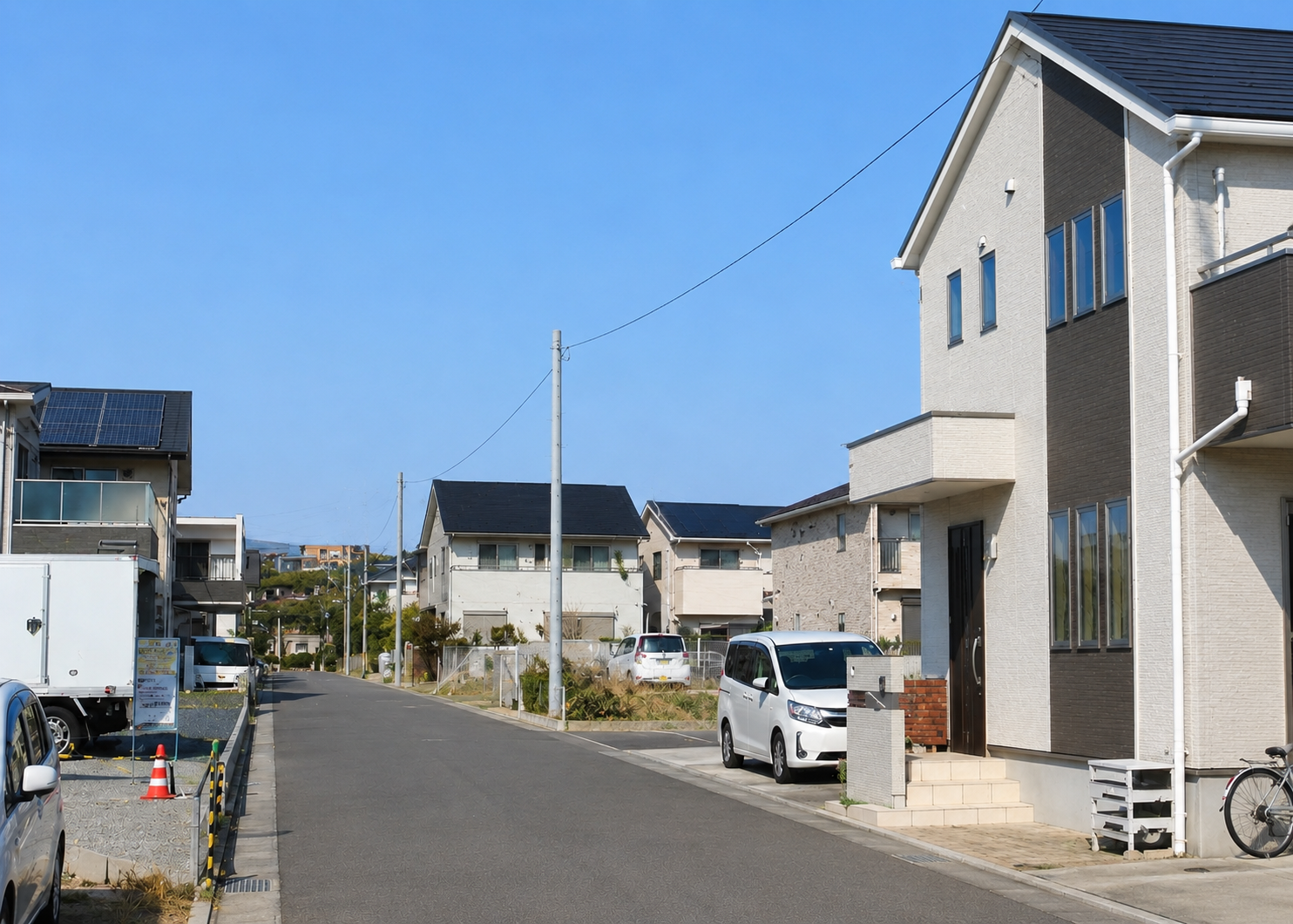 地域密着の住宅街イメージ